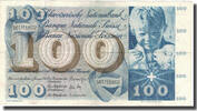 Switzerland 100 Franken Banknote, 1967-01-01, KM:49j -