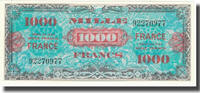 France 1000 Francs 1945 Verso France, 1945, Fayette:VF 27.1 -