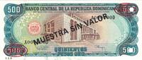 Dominican Republic 500 Pesos Oro Banknote, 1994, Specimen, KM:137s2 -