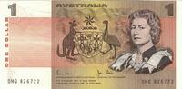 Australia 1 Dollar Banknote, KM:37a, AU(55-58) -