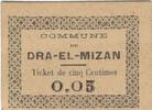 Algeria 5 Centimes Banknote, N.D, 1917-02-27 -