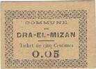 Algeria 5 Centimes Banknote, N.D, 1917-02-27 -