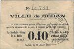 France 10 Centimes Sedan -