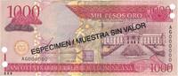 Dominican Republic 1000 Pesos Oro Banknote, 2003, Specimen, KM:173s2 -