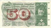 Switzerland 50 Franken Banknote, 1973-03-07, KM:48m -