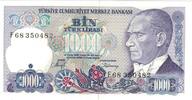 Turkey 1000 Lira Banknote, 1970-01-14, KM:191 -