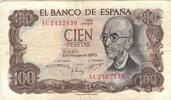 Spain 100 Pesetas Banknote, 1970-11-17, KM:152a -