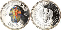 Egypt Medal Trésors d'Egypte, Toutankhamon, History, Copper-nickel -