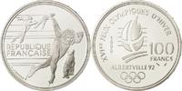 France 100 Francs Coin, Silver, KM:980 -