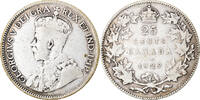 Canada 25 Cents Coin, George V, Royal Canadian Mint, Ottawa -