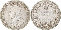 Canada 25 Cents Coin, George V, Royal Canadian Mint, Ottawa -