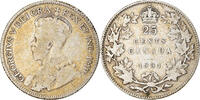 Canada 25 Cents Coin, George V, Royal Canadian Mint, Ottawa -