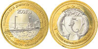 France 200 Francs Coin, Bassas da India, Bi-Metallic -