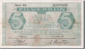 Netherlands 5 Gulden Banknote -