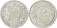France 2 Francs Coin, Morlon, Beaumont le Roger, Aluminum -