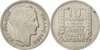 France 10 Francs Coin, Turin, Copper-nickel, KM:908.1 -