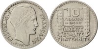 France 10 Francs Coin, Turin, Copper-nickel, KM:908.1 -