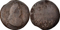 France Liard Coin, Louis XIV, Liard de France au buste âgé, troisième type -