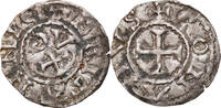 France Denier Coin, Conan IV, Rennes, Rare, Billon -