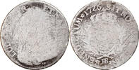 France 24 Sols, 1/5 ECU Coin, Louis XV, 1/5 Écu aux branches d'olivier -