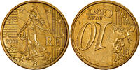 France 10 Euro Cent Pessac, Error Coin Alignment, Brass -