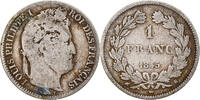 France Franc Coin, Louis-Philippe, Rouen, Silver, KM:748.2 -