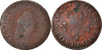 France 4 Deniers Coin, Louis XIV, Quatre deniers de Strasbourg -