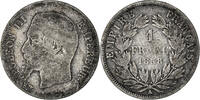 France Franc Coin, Napoleon III, Napoléon III, Paris -