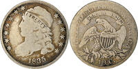 United States Dime Coin, Liberty Cap Dime, U.S. Mint, Philadelphia -