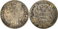 France 20 Centimes Coin, Cérès, Paris, Silver, KM:758.1 -