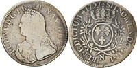 France Ecu Coin, Louis XV, Écu aux branches d'olivier, Montpellier -