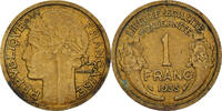 France Franc Coin, Morlon, Paris, Aluminum-Bronze, KM:885 -