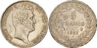 France 5 Francs Coin, Louis-Philippe, Limoges, Silver -