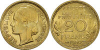 France 20 Francs Coin, Essai de Morlon, Paris, ESSAI -