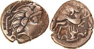 Stater Coin, Pictones, Poitiers, Electrum -