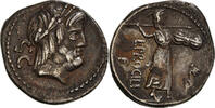 Denarius Procilia, Rome, Silver, Crawford:379/1 -