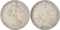 France Franc Coin, Semeuse, Paris, Silver, KM:844.1 -