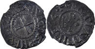 France Denier Coin, Charles le Chauve, Nevers, Silver -