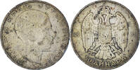 Yugoslavia 50 Dinara Coin, Petar II, Silver, KM:24 -