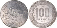 Central African Republic 100 Francs Coin, ESSAI, Nickel -