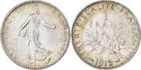 France Franc Coin, Semeuse, Paris, Silver, KM:844.1 -
