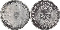 France 1/4 Écu à la mèche longue Coin, Louis XIV, Paris -