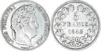France 5 Francs Coin, Louis-Philippe, Bordeaux, Silver -