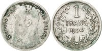 Belgium Franc Coin, Silver, KM:56.1 -