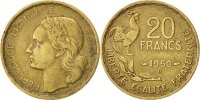 France 20 Francs Coin, Guiraud, Beaumont le Roger -