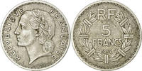 France 5 Francs Coin, Lavrillier, Paris, Aluminum, KM:888b.1 -