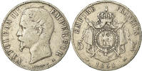 France 5 Francs Coin, Napoleon III, Napoléon III, Paris -
