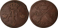 Sweden Ore, S.M. Coin, Adolf Frederick, Copper, KM:460 -