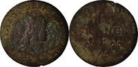 France Liard Coin, Louis XIV, Liard de France au buste juvénile, deuxième type -