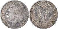Great Britain 1/2 Crown Coin, George V, Silver, KM:835 -